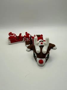 Reindeer flexi with sleigh