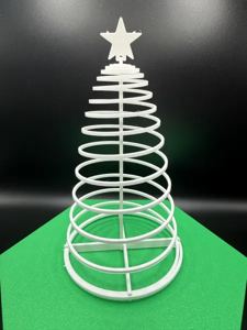 Spiral star tree card insert